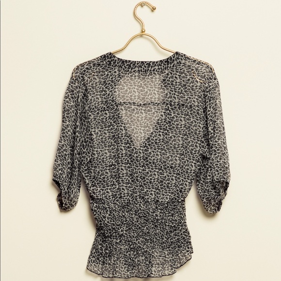 Leopard Print Blouse - Picture 9 of 9